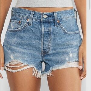 Aritzia 501 color blue 501 Original Short